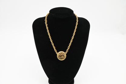 Chanel CC Medallion Necklace