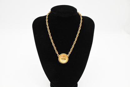 Chanel CC Medallion Necklace