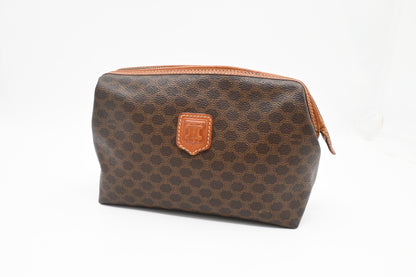 Celine Pouch in Macadam Canvas