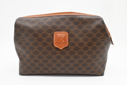 Celine Pouch in Macadam Canvas