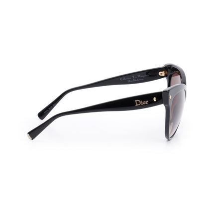 Dior Black Acetate DiorMohotani Cat Eye Sunglasses