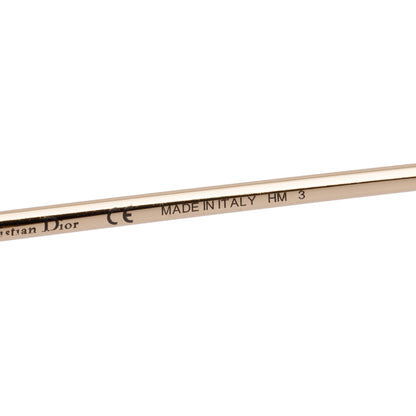 Dior Gold-Tone Metal Frame DiorSplit 1 Aviator Sunglasses