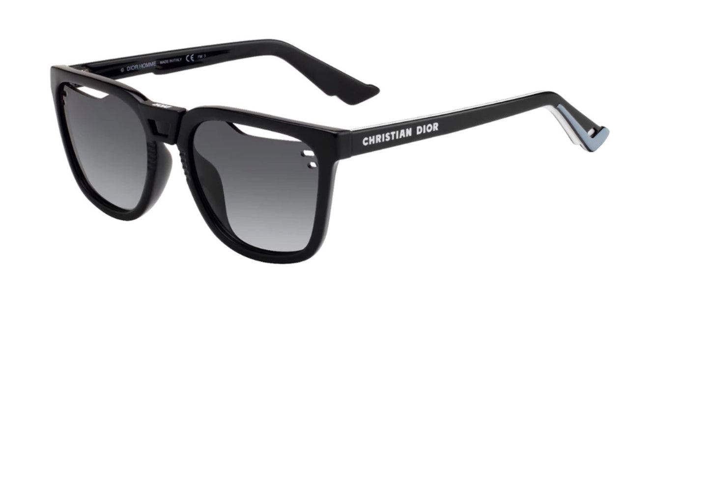 CHRISTIAN DIOR HOMME BLACK DIORB24.1 SUNGLASSES
