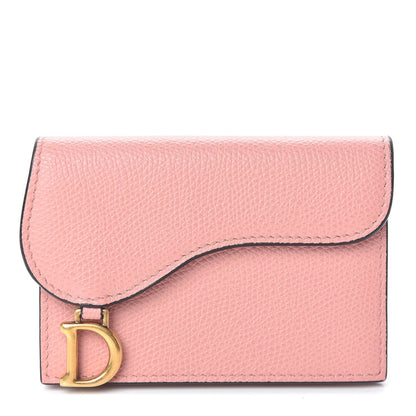 DIOR Saddle Flap Card Holder