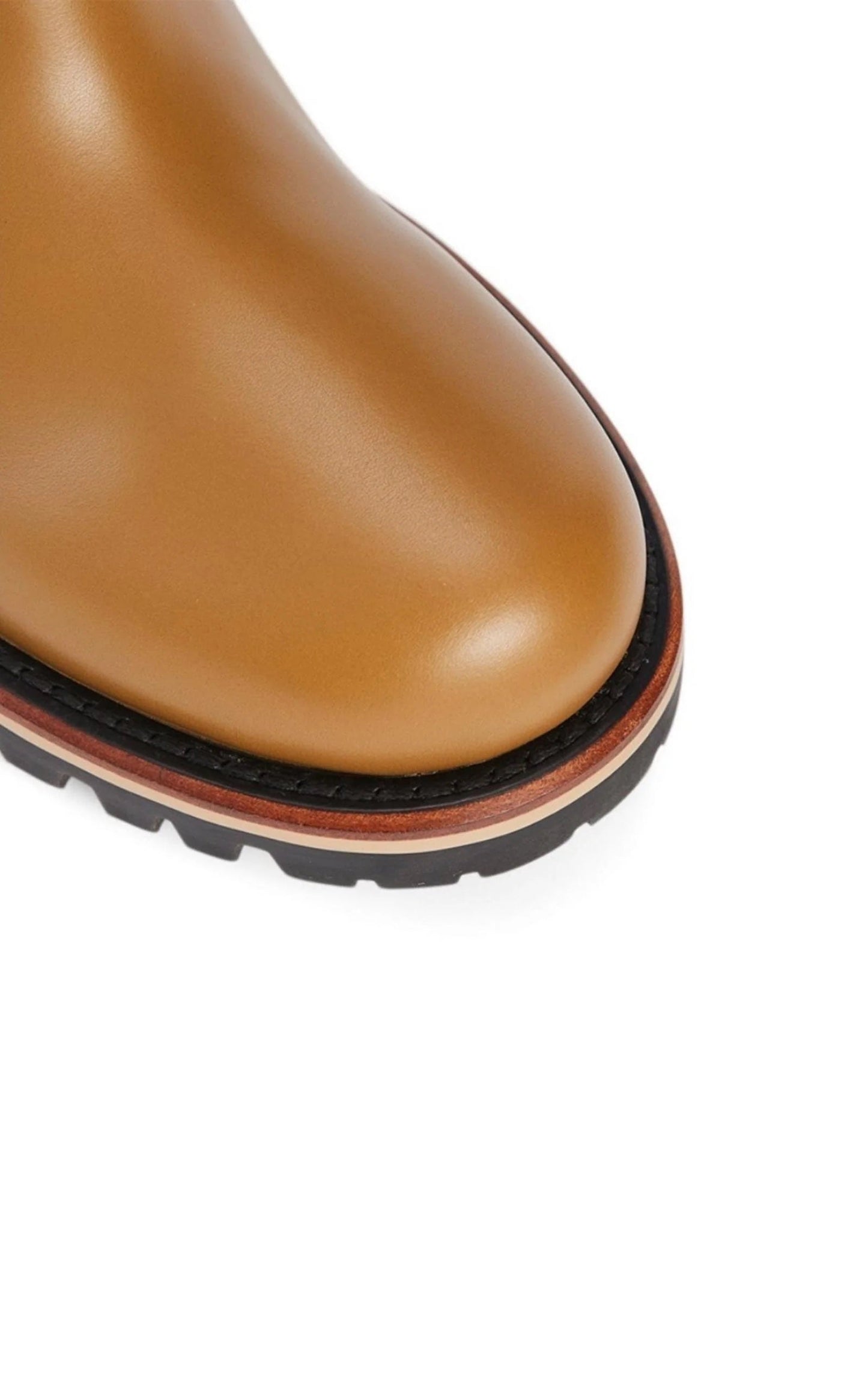 CHRISTIAN DIOR QUEST CALFSKIN LEATHER MID-CALF BOOTS