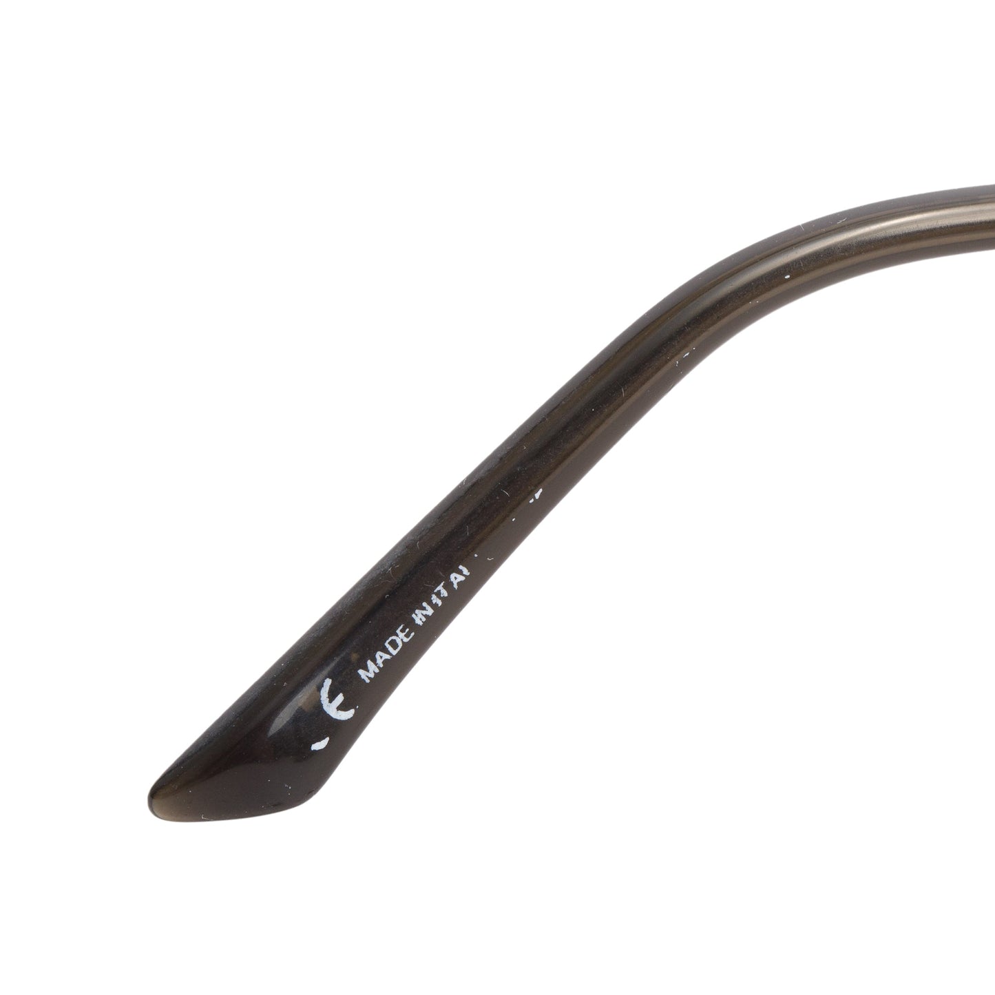 Dior Ruthenium Metal Frame Crystal Aviator Shield Sunglasses