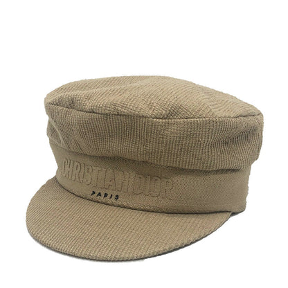 Dior Casquette 02DCP920A140 cotton beige logo Women 56