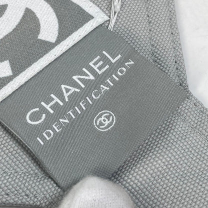 CHANEL Wristband Cotton, Nylon gray Sports line COCO Mark unisex(Unisex)