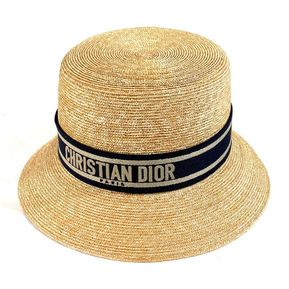 Dior hat 11DRT952G180 , Straw beige DIORESORT hat Women 58