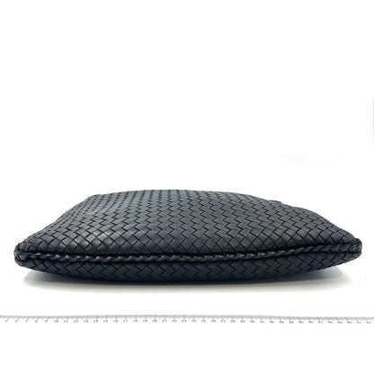 Bottega Veneta Intrecciato Hobo Bag Medium Black Lambskin leather 45cm