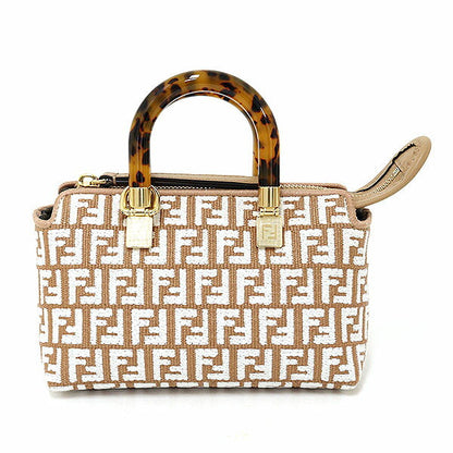 FENDI Handbag 8BS067 fabric beige By the way mini