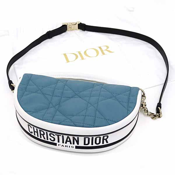 Christian Dior Shoulder Bag lambskin blue Dior Vibe Small Hobo Bag Women