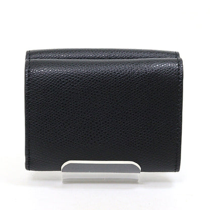 FENDI Tri-fold wallet 8M0395 leather black compact