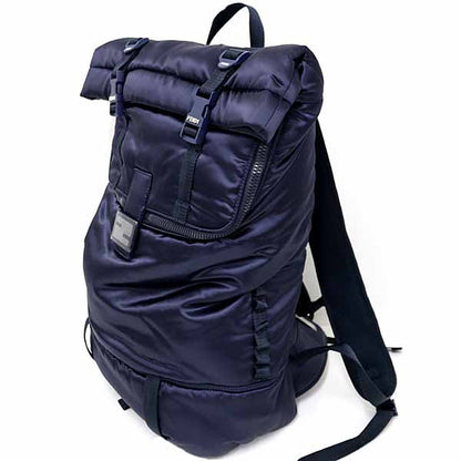 FENDI Backpack Nylon Navy Backpack
