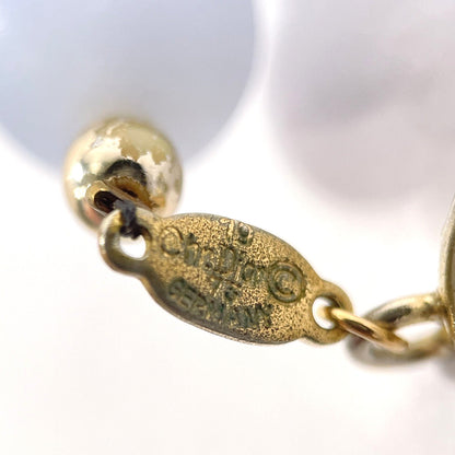 Christian Dior Necklace metal blue