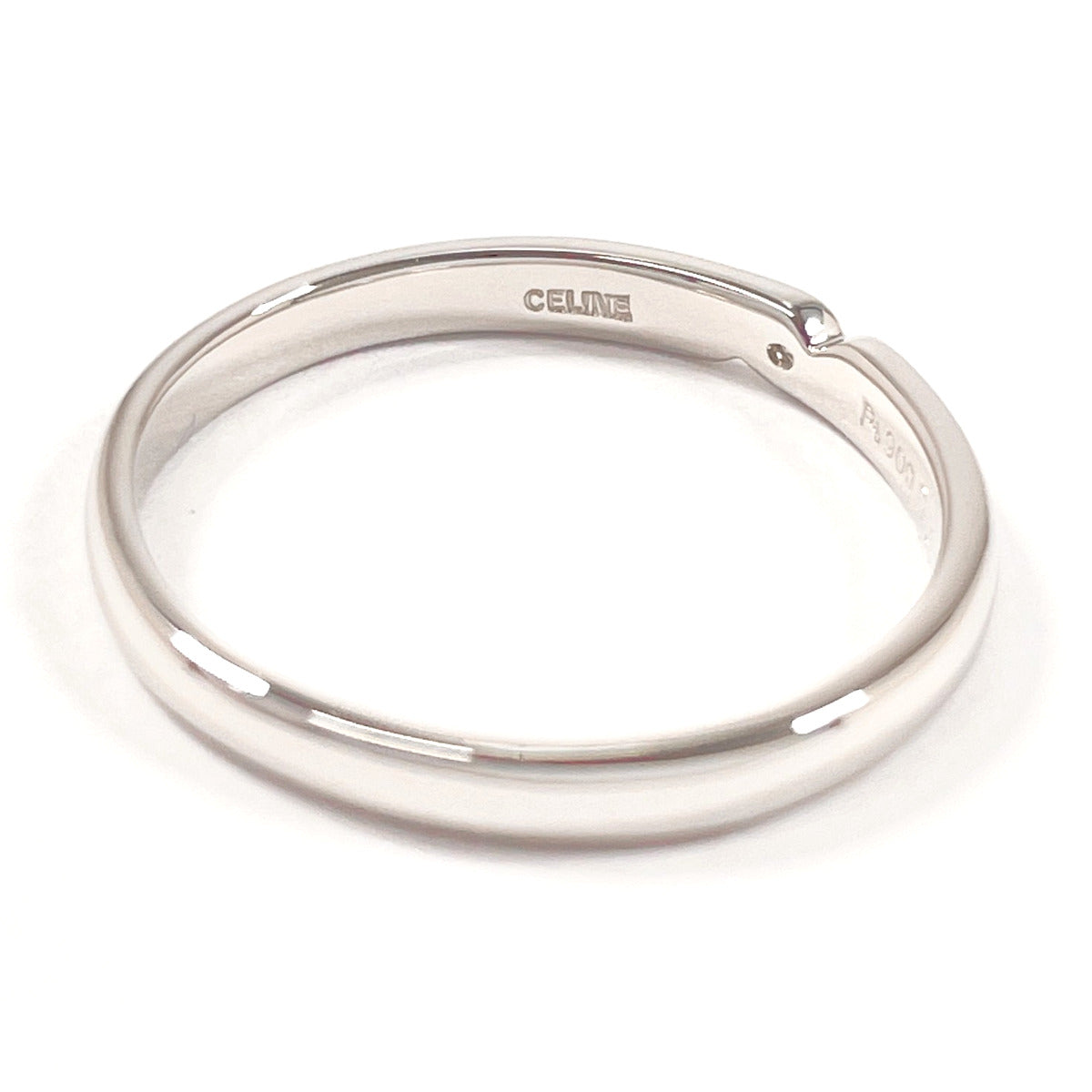 CELINE Ring Pt900Platinum, Diamond Silver Diamond ring