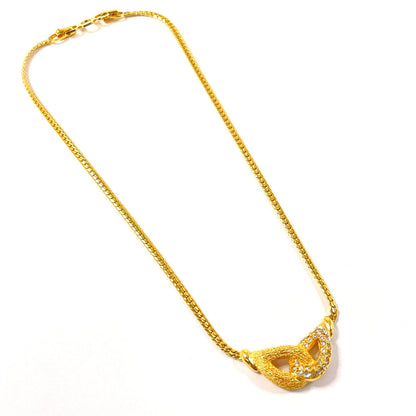 Christian Dior Necklace metal gold