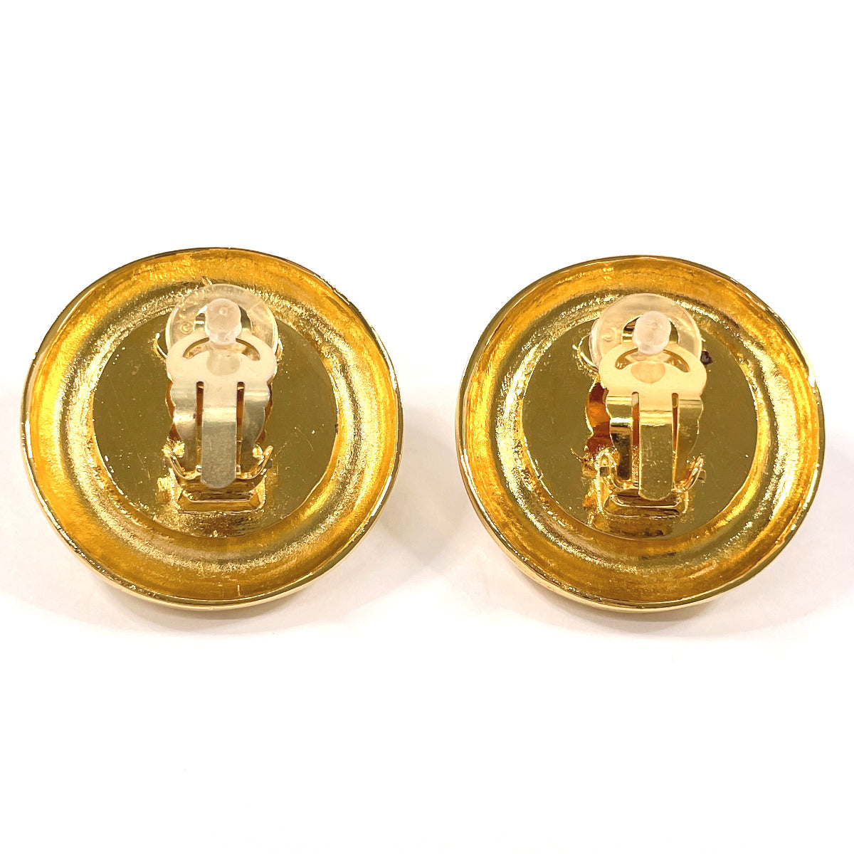 CHANEL Earring Gold Plated, Faux Pearl gold vintage 31 RUE CAMBON