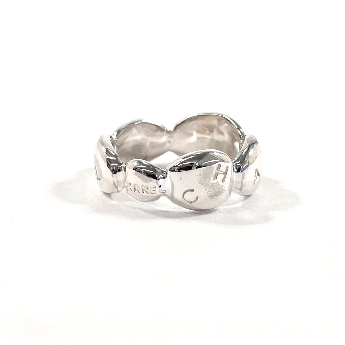 CHANEL Ring Silver925 Silver logo
