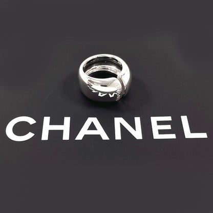 CHANEL Ring Silver925 Silver logo