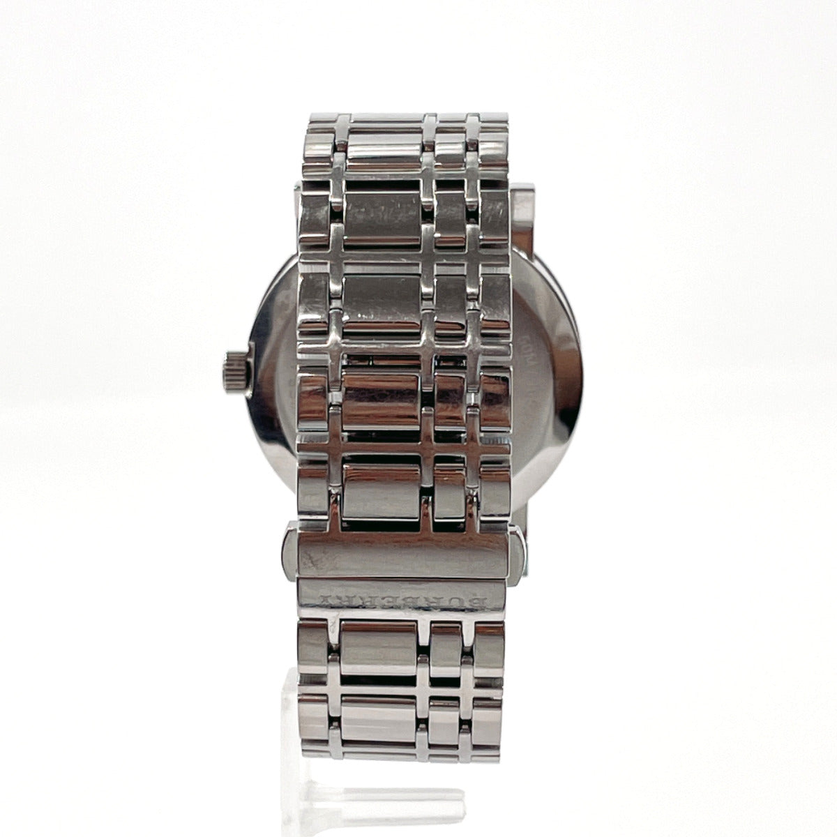 BURBERRY Watches Quartz BU1364 Stainless Steel Silver black dial