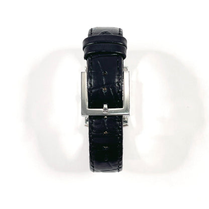 FENDI Watches Quartz 150-7000L-724 Stainless Steel , Leather Silver Classico black dial