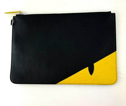 Fendi Monster Croc Pouch