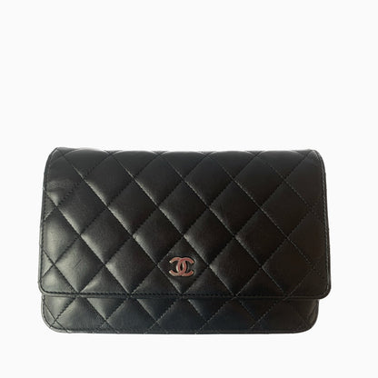 Chanel Wallet On Chains WOC Timeless/ Classic Black
