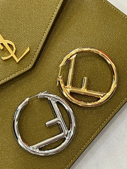 FENDI F IS FENDI EARRINGS