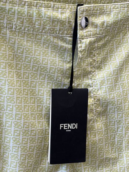 FENDI FF LOGO SWIM SHORTS