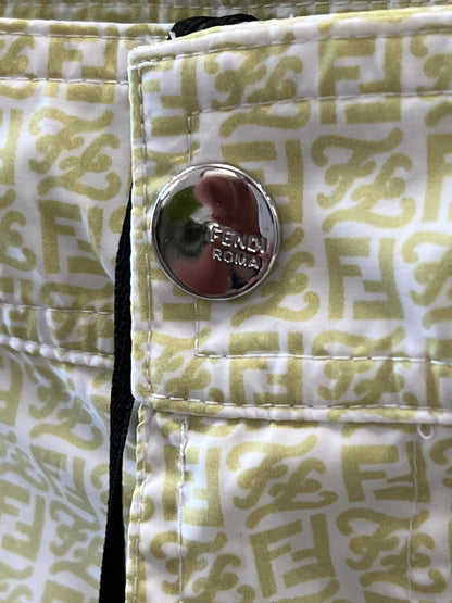 FENDI FF LOGO SWIM SHORTS