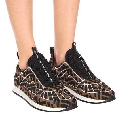 FENDI FREEDOM FF STRETCH SNEAKERS