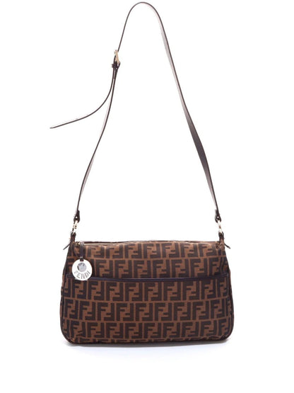 FENDI FF ZUCCA CHEF CROSSBODY BAG