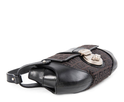 FENDI FF ZUCCHINO COMPLIATION SHOULDER BAG