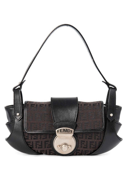 FENDI FF ZUCCHINO COMPLIATION SHOULDER BAG