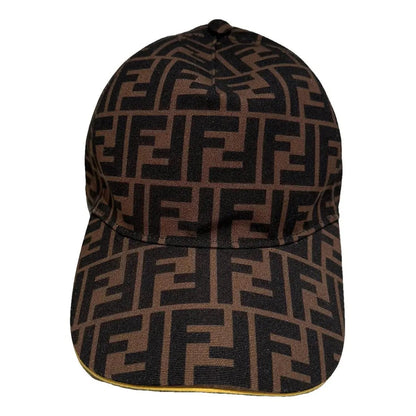 FENDI FF RELOADED JACQUARD BASEBALL CAP
