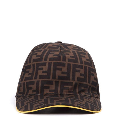 FENDI FF RELOADED JACQUARD BASEBALL CAP