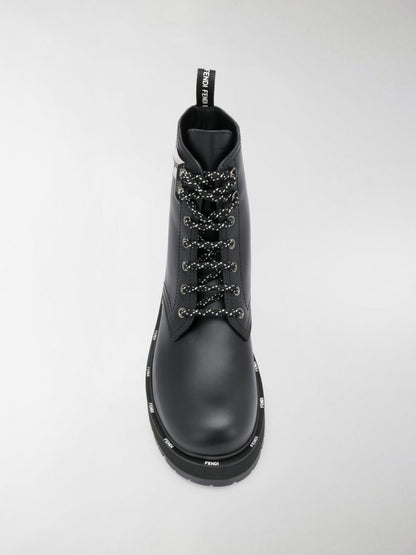 FENDI FFREEDOM BIKER STYLE BOOTS