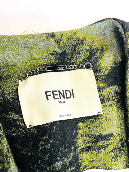 FENDI ROMA FUR POCKETS VEST