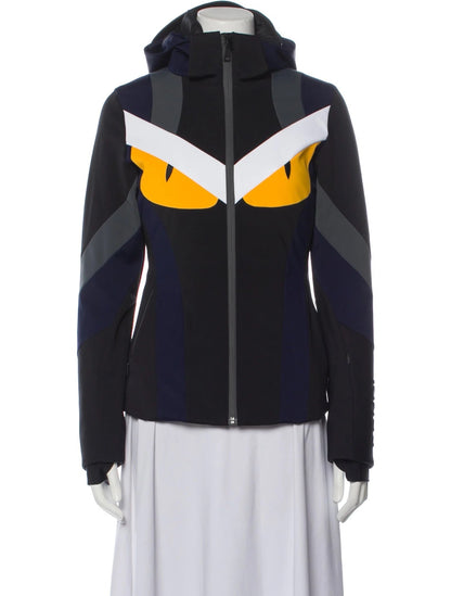 FENDI BAG BUGS ZIP UP JACKET