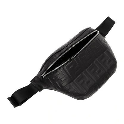 FENDI FF 1974 EMBOSSED NAPPA LEATHER BELT BAG