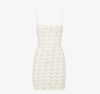 FENDI FF REVERSIBLE MINI DRESS