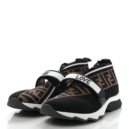 FENDI STRETCH YARN FF ZUCCA ROCKOKO SNEAKERS