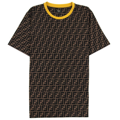 FENDI FF ALL OVER LOGO T-SHIRT