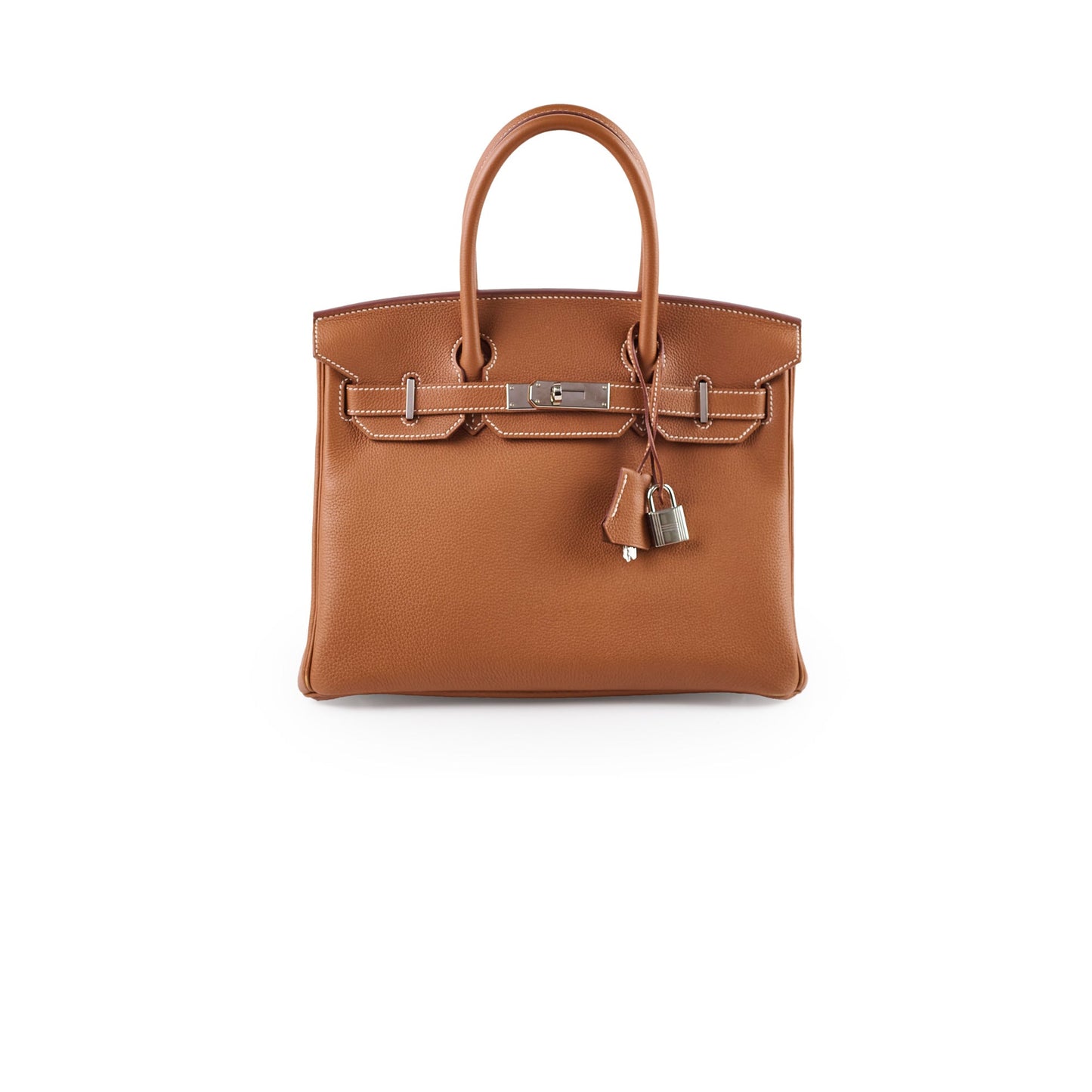 Hermes Birkin 30 Gold Togo Palladium HW X Stamp