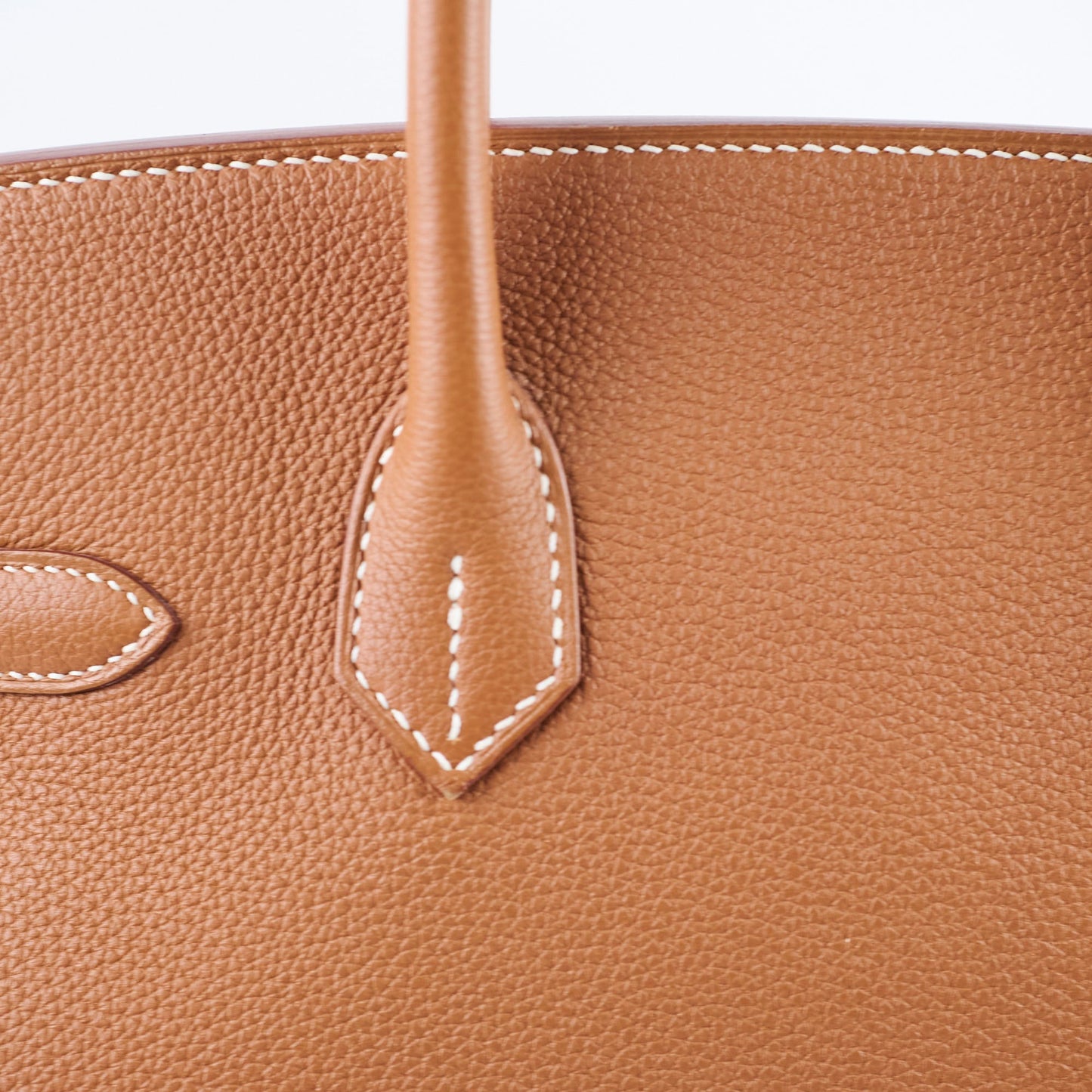 Hermes Birkin 30 Gold Togo Palladium HW X Stamp