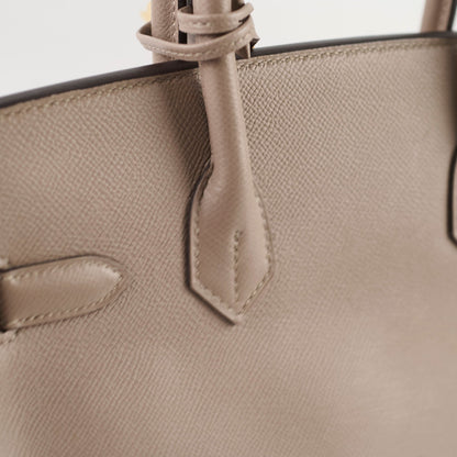 Hermes Birkin 30 Epsom Gris Tourterelle Stamp C