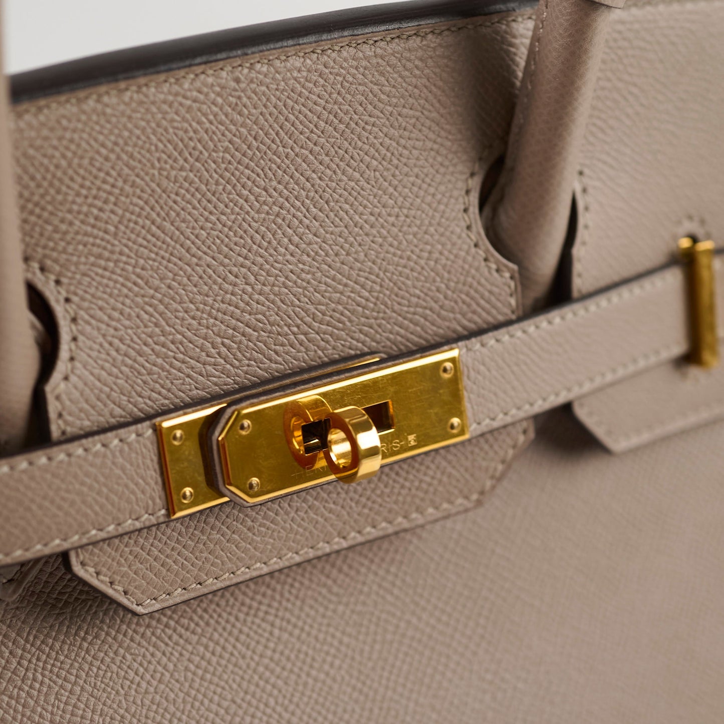 Hermes Birkin 30 Epsom Gris Tourterelle Stamp C