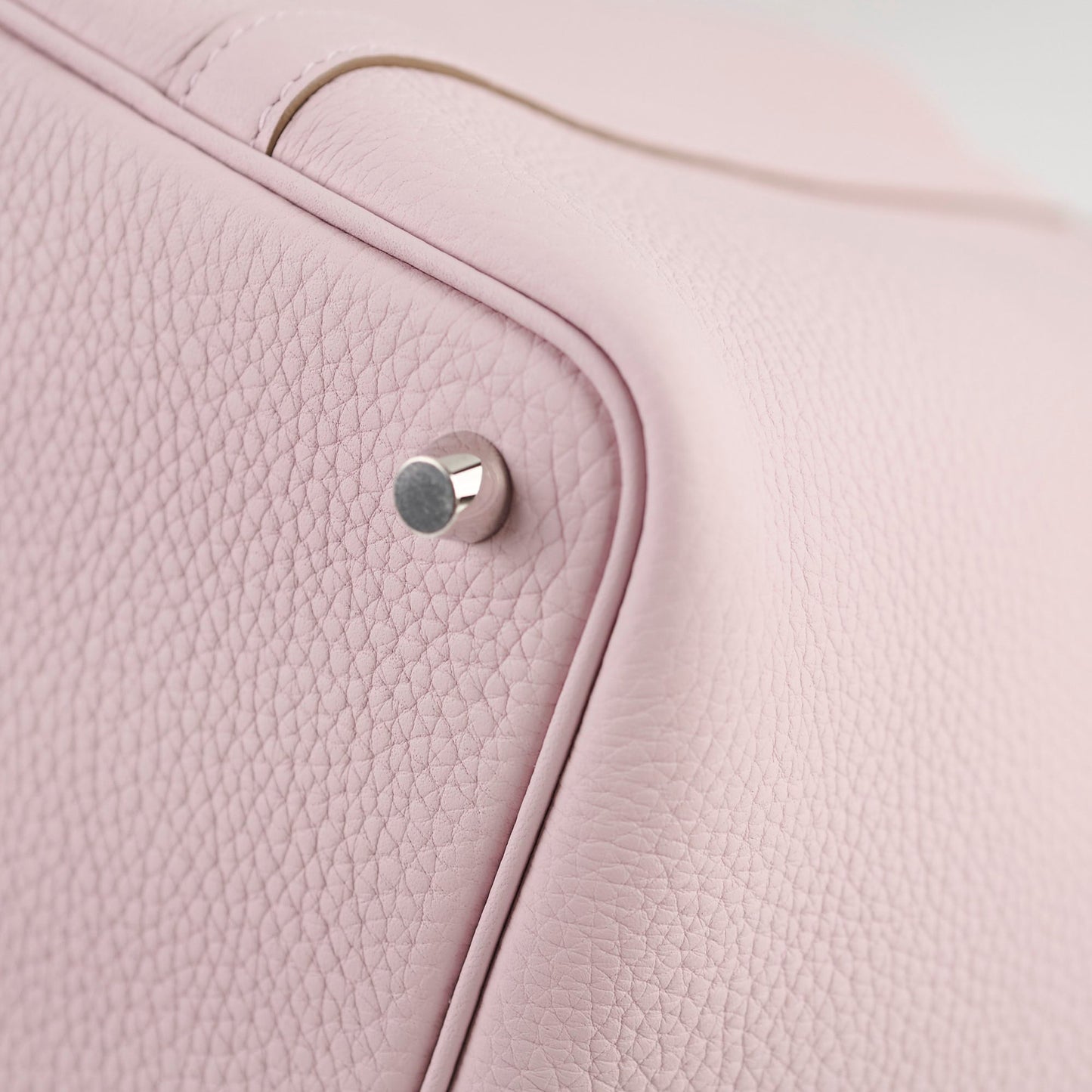 Hermes Picotin 18 Mauve Pale Clemence - Stamp W 2025