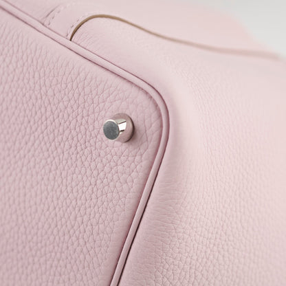 Hermes Picotin 18 Mauve Pale Clemence - Stamp W 2025